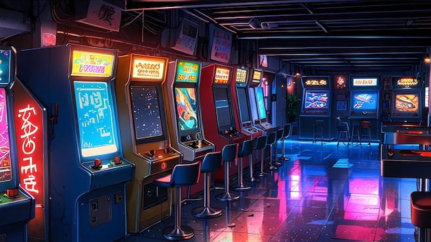 Historical arcade game development